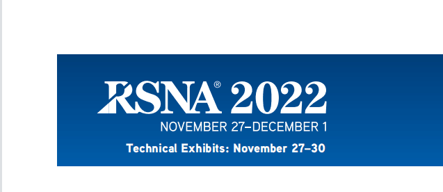 RSNA 2022, Société radiologique d'Amérique du Nord