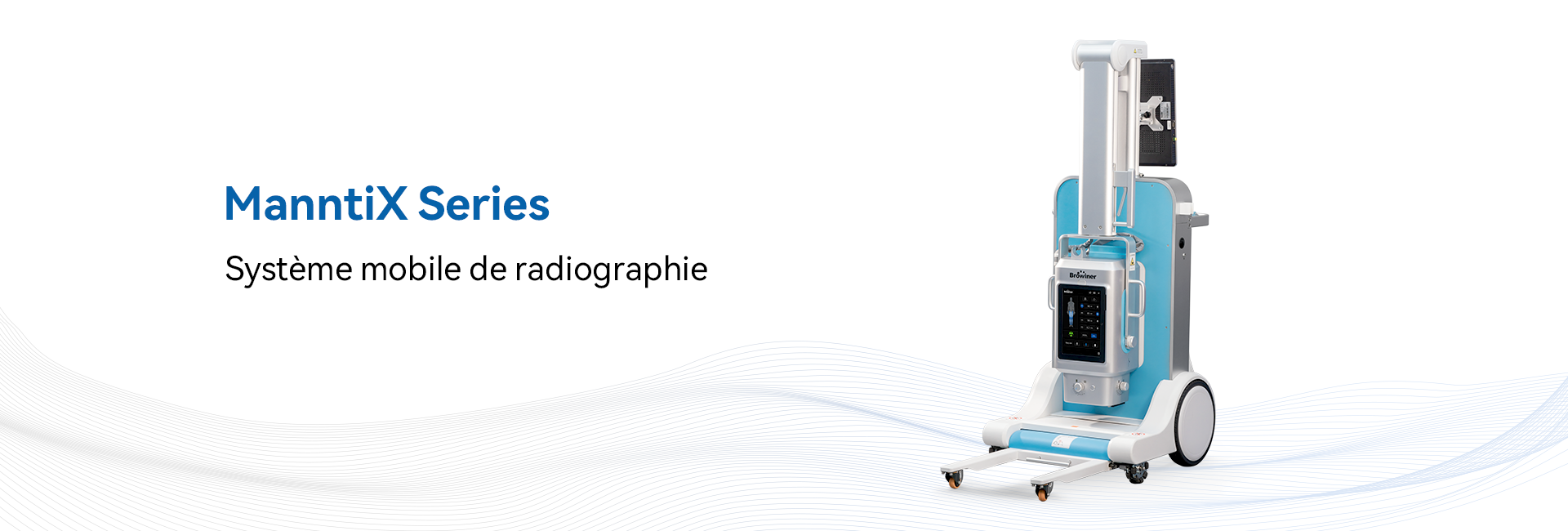 Système mobile de radiographie à haute fréquence